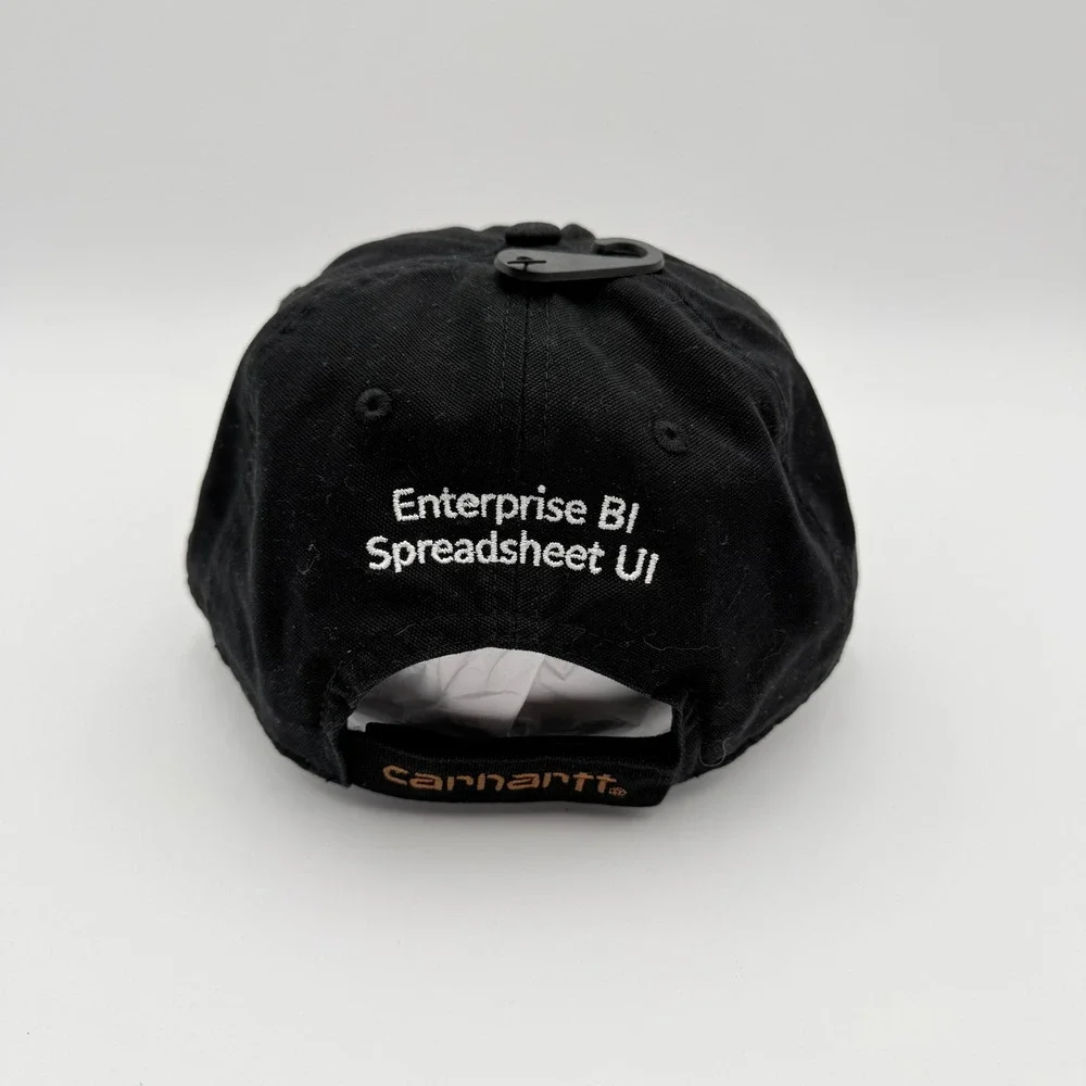 Carhartt Hat Mens OS Black Sigma Force Canvas Cap Tech Workwear AH3938-M NEW